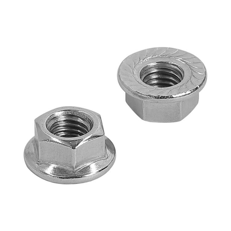 2xX1398 For INOKIM OXO OX Electrical Scooter Universal M12 Iron Flange Nut With Teeth For Fixing Motor Shaft