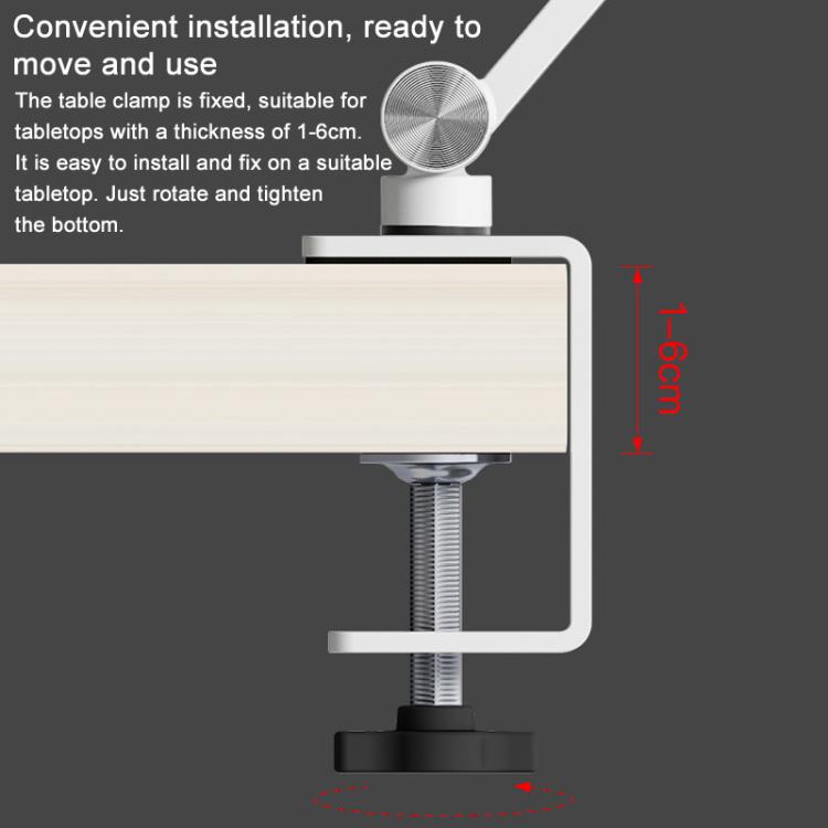 Cell Phone Holder Live Streaming Desktop Folding Phone / Tablet Universal Desk Clip Holder