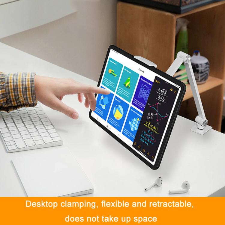 Cell Phone Holder Live Streaming Desktop Folding Phone / Tablet Universal Desk Clip Holder