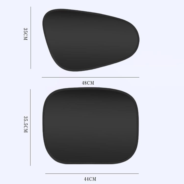Car Summer Sun Protection And Heat Insulation Sunshade Electrostatic Attraction Side Window Visor