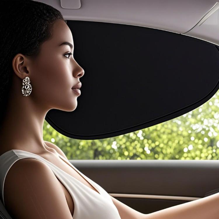 Car Summer Sun Protection And Heat Insulation Sunshade Electrostatic Attraction Side Window Visor