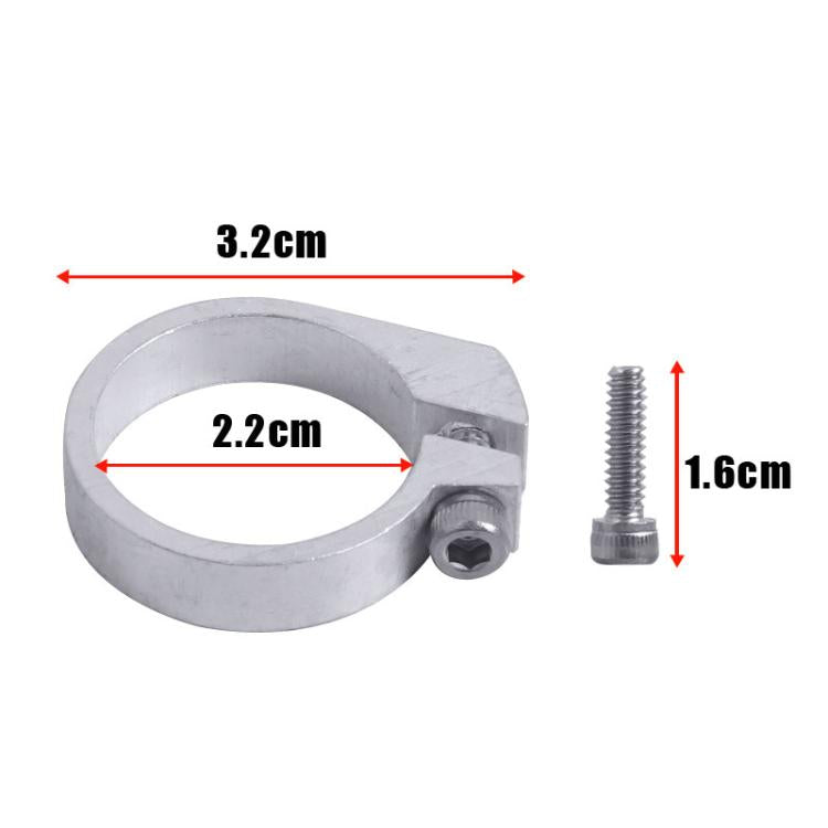2pcs /Pack Accelerator Dial Snap Ring For Xiaomi M365/1S/Pro/Pro 2/Ninebot MAX G30/ES1/ES2/ES3/E22 - White