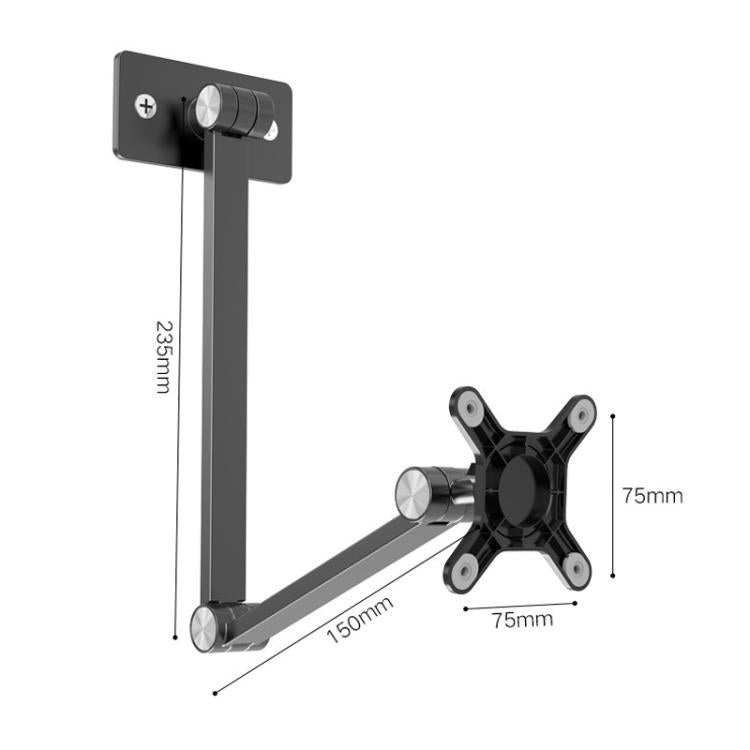Rotating Aluminum Portable Monitor Stand Tablet Universal Folding Lifting Desktop Holder