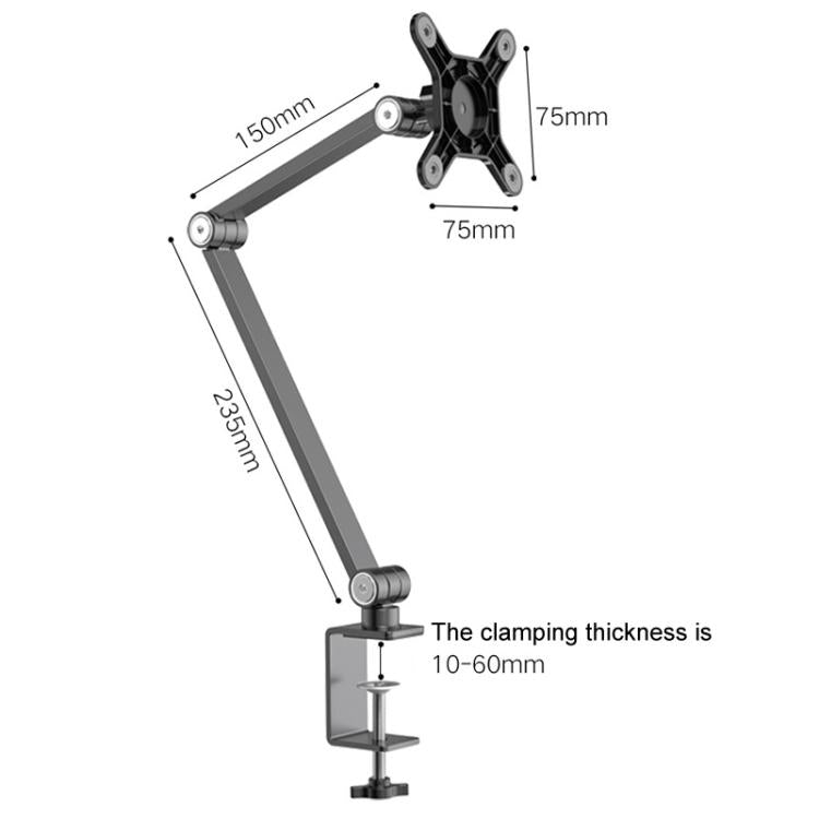 Rotating Aluminum Portable Monitor Stand Tablet Universal Folding Lifting Desktop Holder