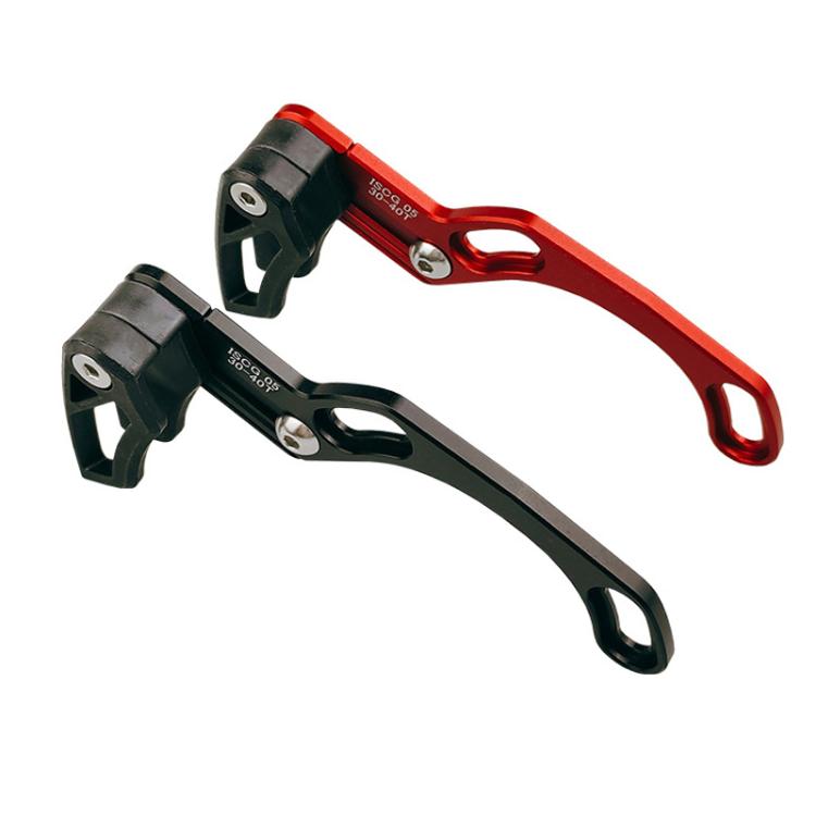 Bicycle Front Derailleur Single-Plate Positive Negative Tooth Chain Guide, Color: ISG05 Model Black
