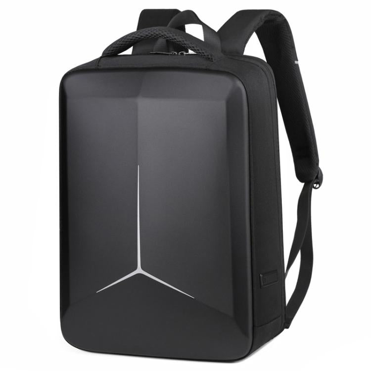 17.3-18 Inch Hard Shell Laptop Backpack with USB+Type-C Charging Ports Unisex Anti-Theft  Business Travel Bag, Color: Black