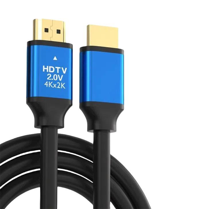 VegGieg V2.0 4K60Hz TV Set-Top Box Computer Monitor Projection HDMI Video Connection Cable, Size: 5m - Black