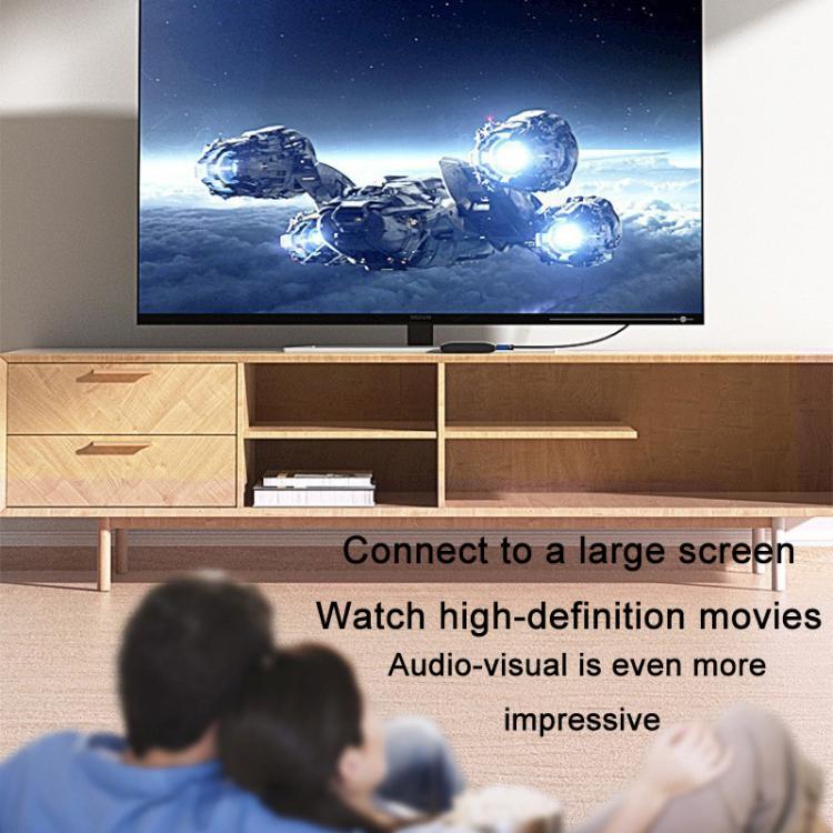 VegGieg V2.0 4K60Hz TV Set-Top Box Computer Monitor Projection HDMI Video Connection Cable, Size: 3m - Black