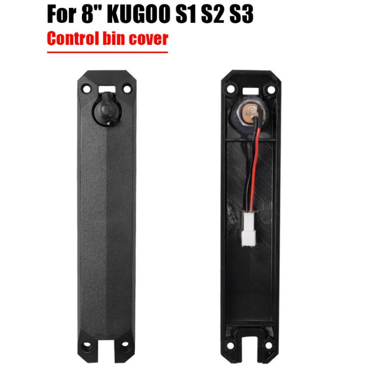 For 8-Inch Kugoo S1 / S2 / S3 Control Bin Cover Scooter Replacement Parts - Black
