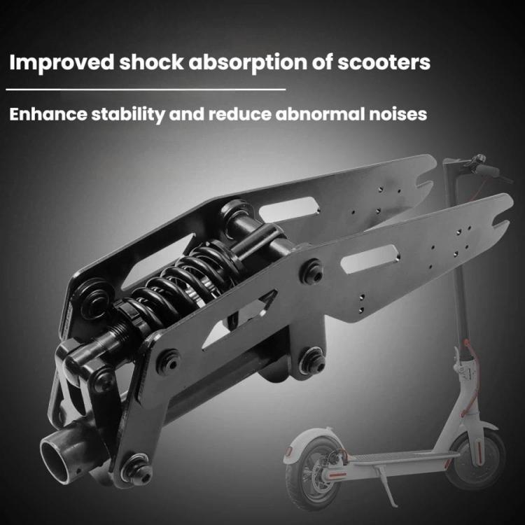 For Xiaomi M365 Pro Electric Scooter Front Fork Shock Absorber Kit Modification Parts - Black