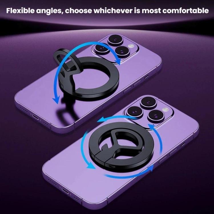 Magnetic Ring Clip Phone Holder Multi-Functional Lazy Person Metal Desktop Phone Stand
