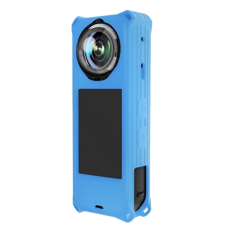 For Insta360 X5 Camera Silicone Cover Case With Lens Cap Shockproof Protective Shell