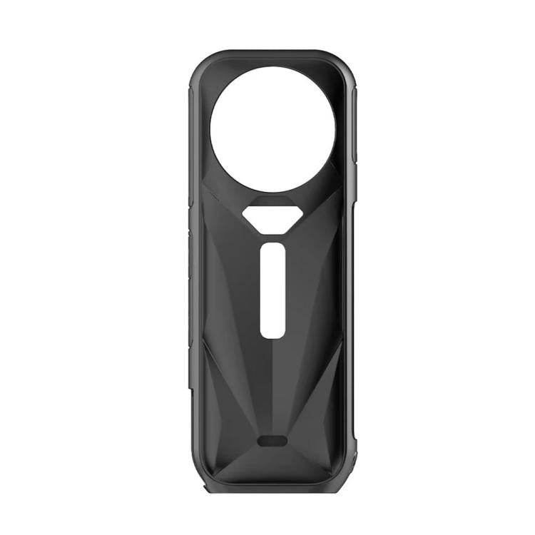 For Insta360 X5 Camera Silicone Case Body Cover Anti-dust and Stain-resistant Protective Shell - Black