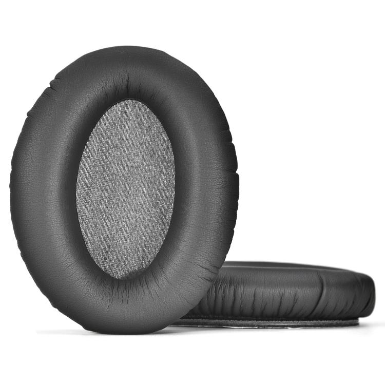 For Sennheiser HD 300 Pro Headphone 1pair Earpads Protein Leather Ear Curisons - Black