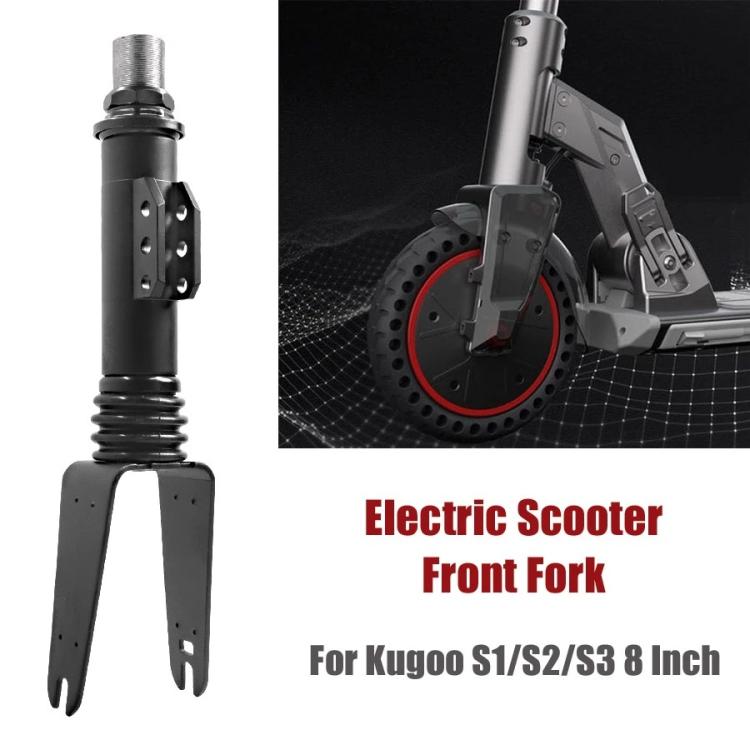 For 8-Inch Kugoo S1/S2/S3 Scooters Front Fork Assembly Replacement Suspension Part - Black