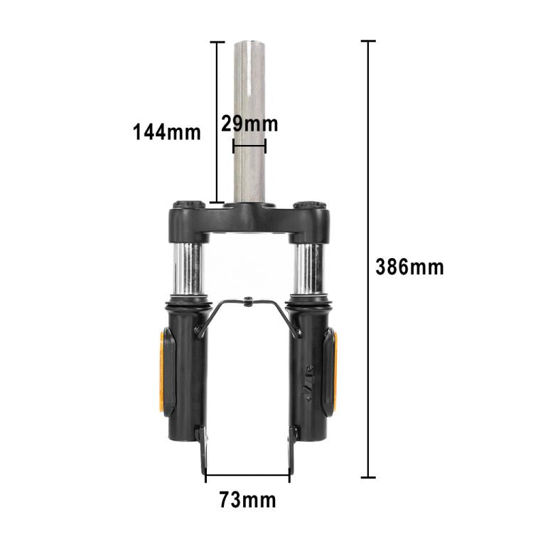 Suspension Front Fork for Xiaomi M365 Pro/Pro 2/1S Scooters Shock Absorber Replacement - Black