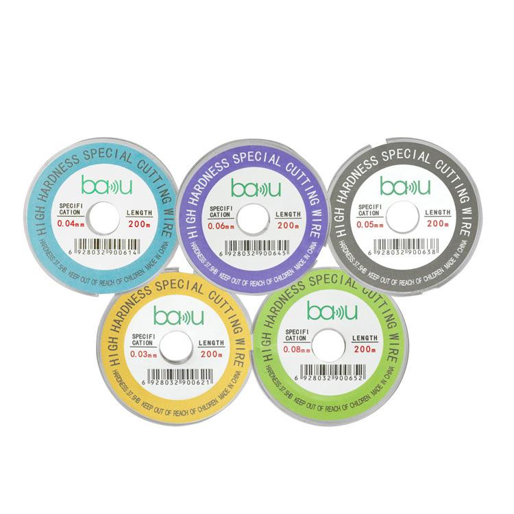 BAKU 0.04mm 200m/329ft Carbon Steel Screen Separator Cutting Wire for Smartphone & Tablet LCD Screen Repair