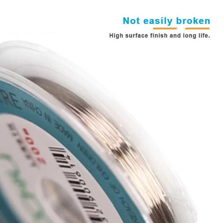 BAKU 0.03mm 200m/329ft Carbon Steel Screen Separator Cutting Wire for Smartphone & Tablet LCD Screen Repair