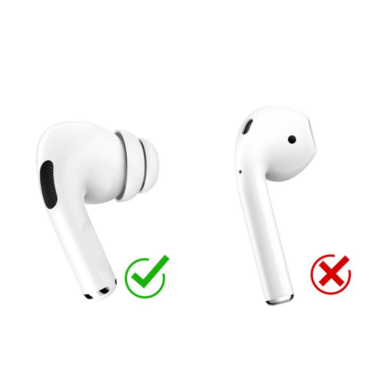 For AirPods Pro / Pro 2 AhaStyle PT99-2 Earphone Silicone Earbuds, Size: L