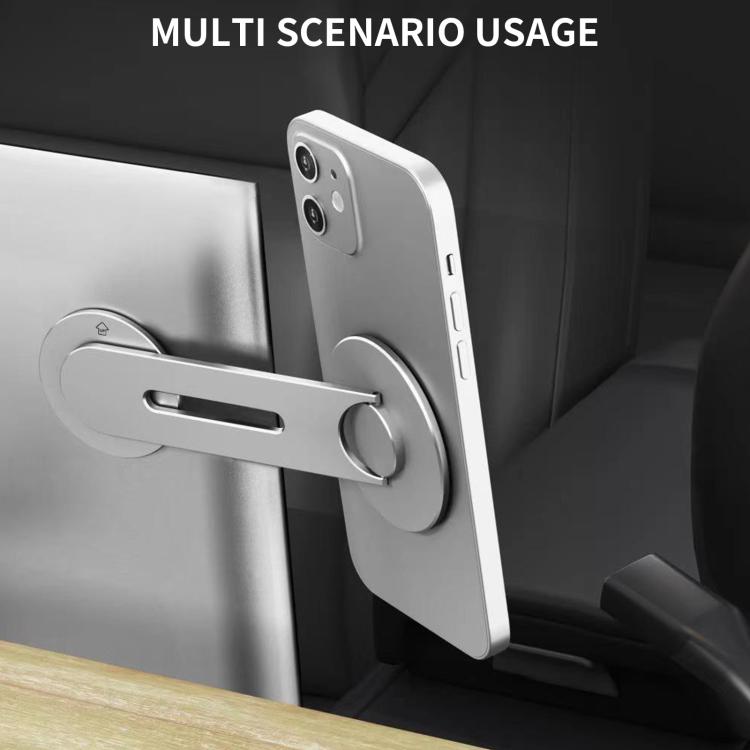 AhaStyle WG26-5 Aluminum MagSafe Circle Magnetic Laptop Expansion Stand Portable Adjustable Phone Holder
