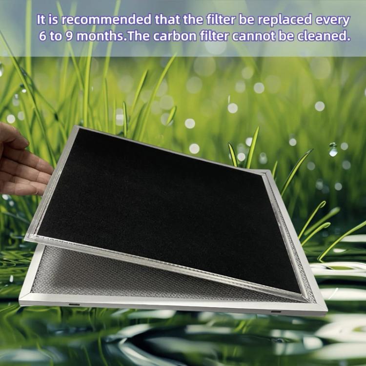 2pcs /Pack S99010308 Activated Carbon Filter For Broan NuTone BPSF30 Range Hood 10.83x13.39 Inch