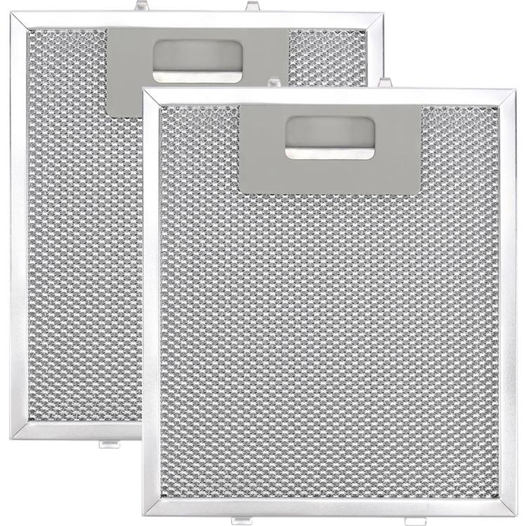 2pcs /Pack W10915369 Range Hood Filter For JennAir JXW8530DS1, KitchenAid, Whirlpool & More
