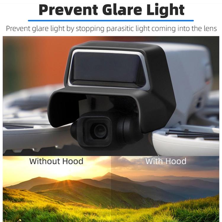 For DJI Flip Sunnylife FP-ZG970 Lens Anti-Glare Hood - Black