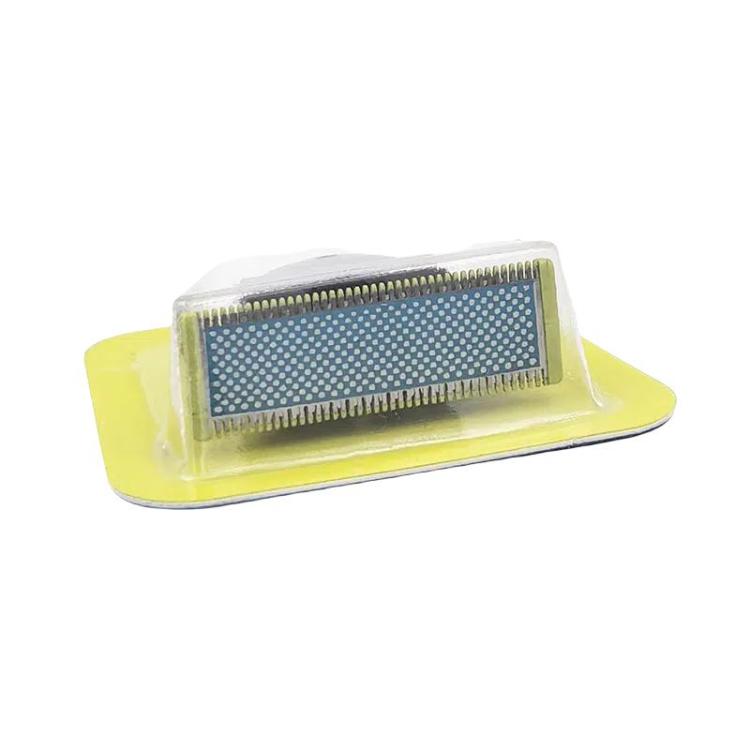 Electric Shaver Heads For Philips OneBlade QP2520 / QP2630 / QP6510 / QP210, Style: Blue T