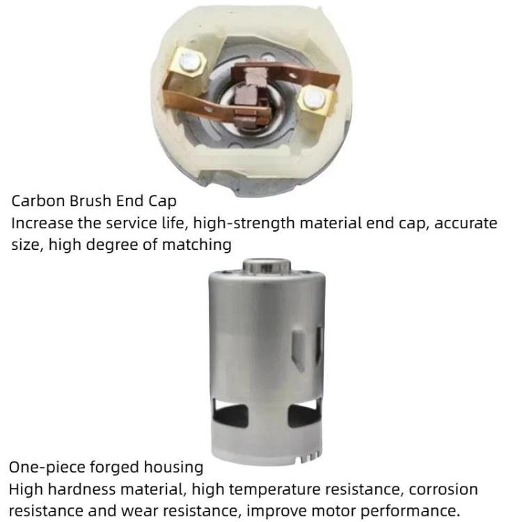 12V 5000RPM 775 All Copper Motor Double Outlet Shaft Belt Sander Polisher Engraving Drill Grinder High Torque Motor