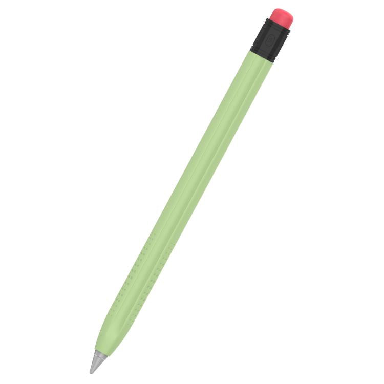 For Huawei M-Pencil 1 / 2 / 3 AhaStyle PT114-C Ultra-thin Pen Case, Color: Green+Black Pen Cap