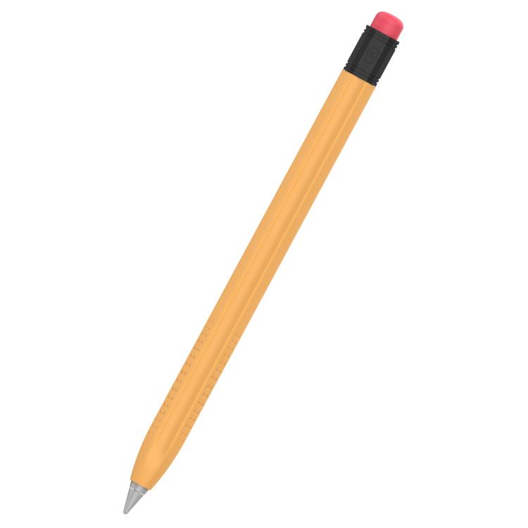 For Huawei M-Pencil 1 / 2 / 3 AhaStyle PT114-C Ultra-thin Pen Case, Color: Orange+Black Pen Cap