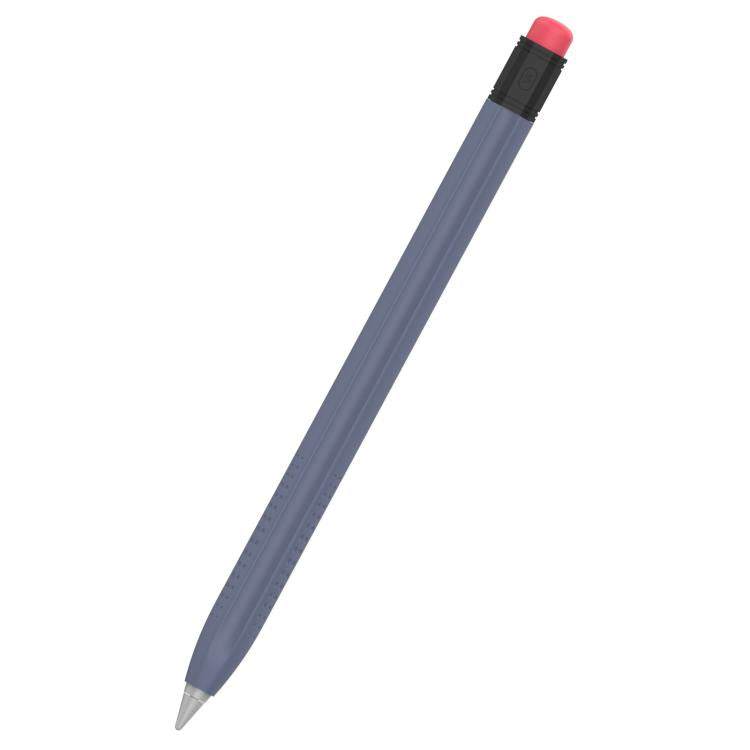 For Huawei M-Pencil 1 / 2 / 3 AhaStyle PT114-C Ultra-thin Pen Case, Color: Dark Blue+Black Pen Cap