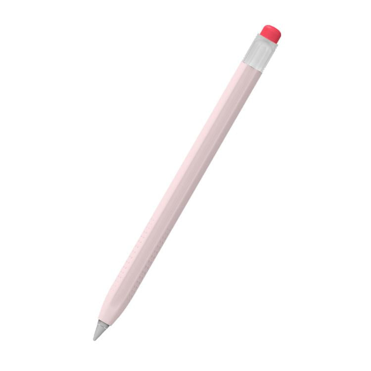 For Huawei M-Pencil 1 / 2 / 3 AhaStyle PT114-C Ultra-thin Pen Case, Color: Pink+Transparent Pen Cap