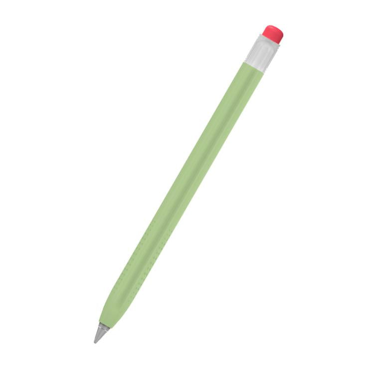 For Huawei M-Pencil 1 / 2 / 3 AhaStyle PT114-C Ultra-thin Pen Case, Color: Green+Transparent Pen Cap
