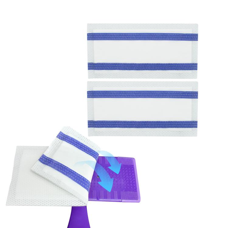 3pcs /Pack Disposable Mopping Pads For Swiffer WetJet Heavy Duty Cleaning, Multi-Surface, Streak-Free, Quick Clean - White