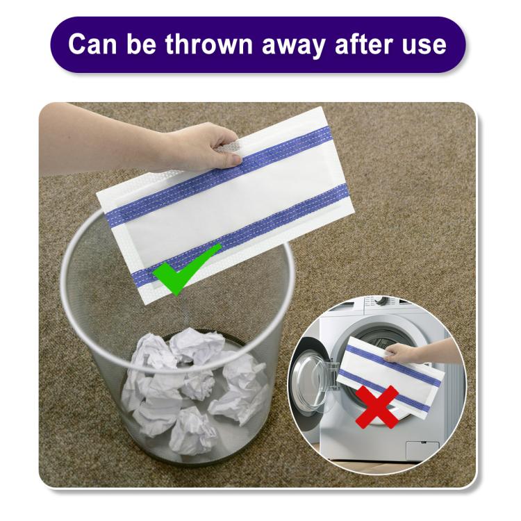 3pcs /Pack Disposable Mopping Pads For Swiffer WetJet Heavy Duty Cleaning, Multi-Surface, Streak-Free, Quick Clean - White