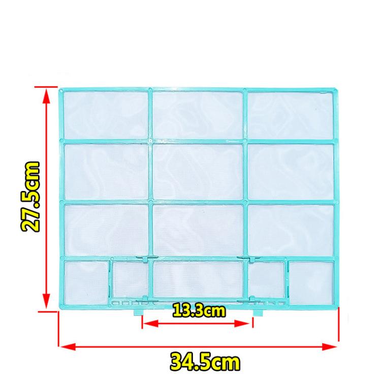 34.5x27.5cm Filter Mesh For Midea Air Conditioner Replacement 1/1.5/2 HP Wall-Mounted Indoor Units