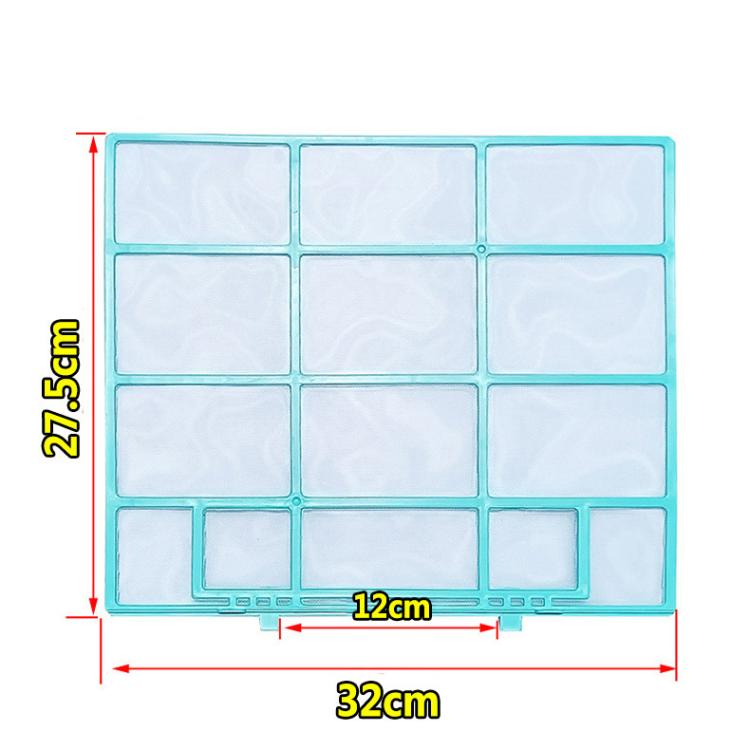 32x27.5cm Filter Mesh For Midea Air Conditioner Replacement 1/1.5/2 HP Wall-Mounted Indoor Units