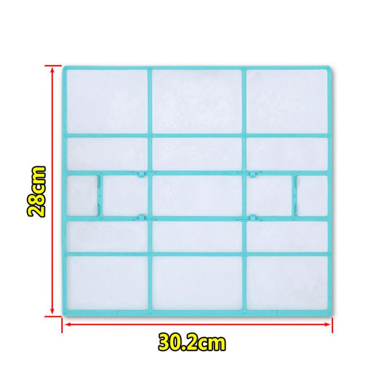 30.2x28cm Filter Mesh For Midea Air Conditioner Replacement 1/1.5/2 HP Wall-Mounted Indoor Units