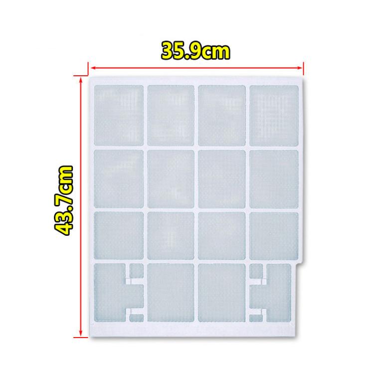 35.9x43.7cm Filter Mesh For Midea Air Conditioner Replacement 1/1.5/2 HP Wall-Mounted Indoor Units