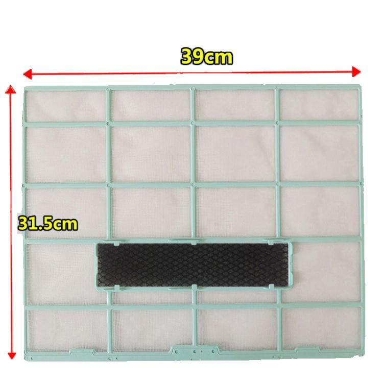 39x31.5cm Filter Mesh For Midea Air Conditioner Replacement 1/1.5/2 HP Wall-Mounted Indoor Units