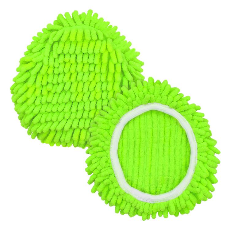 3pcs /Pack Mop Pads For O-Cedar EasyWring 1-Tank System Replacement Parts - Green