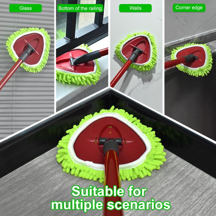 3pcs /Pack Mop Pads For O-Cedar EasyWring 1-Tank System Replacement Parts - Green
