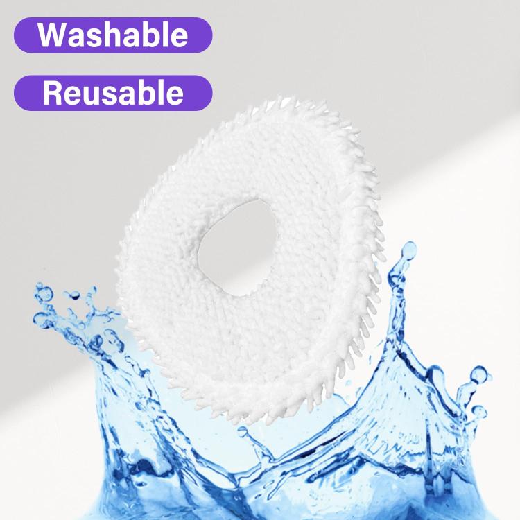 For NARWAL Xiaoyao 001 / J4 / J4 Lite / J3 / J2 / J1 Gray Rag Sweeping Robot Accessories
