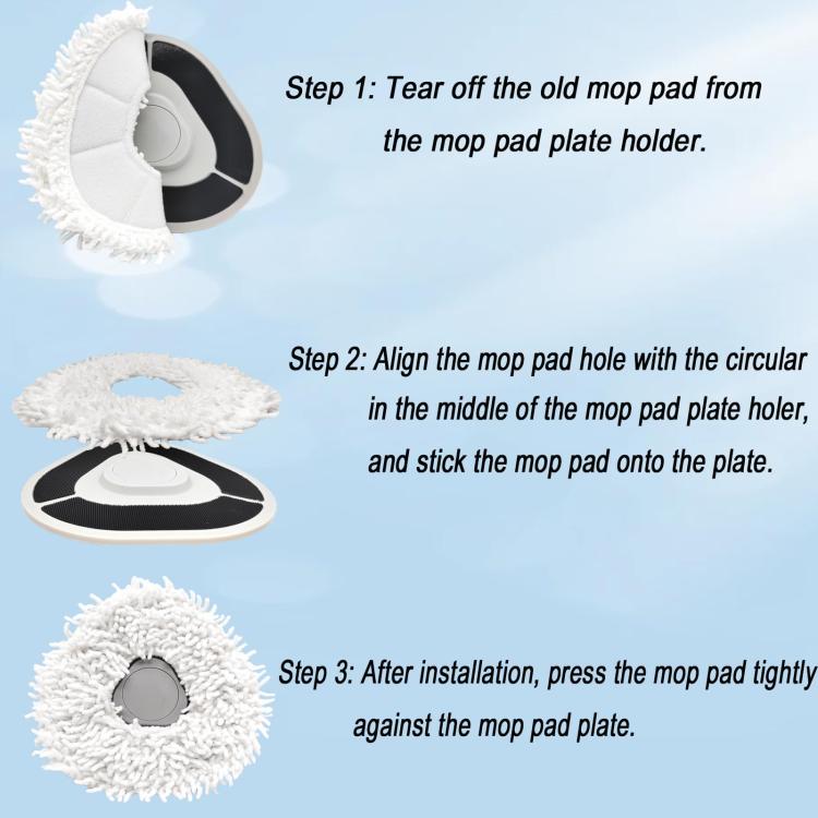 For NARWAL Xiaoyao 001 / J4 / J4 Lite / J3 / J2 / J1 Mopping Module Sweeping Robot Accessories