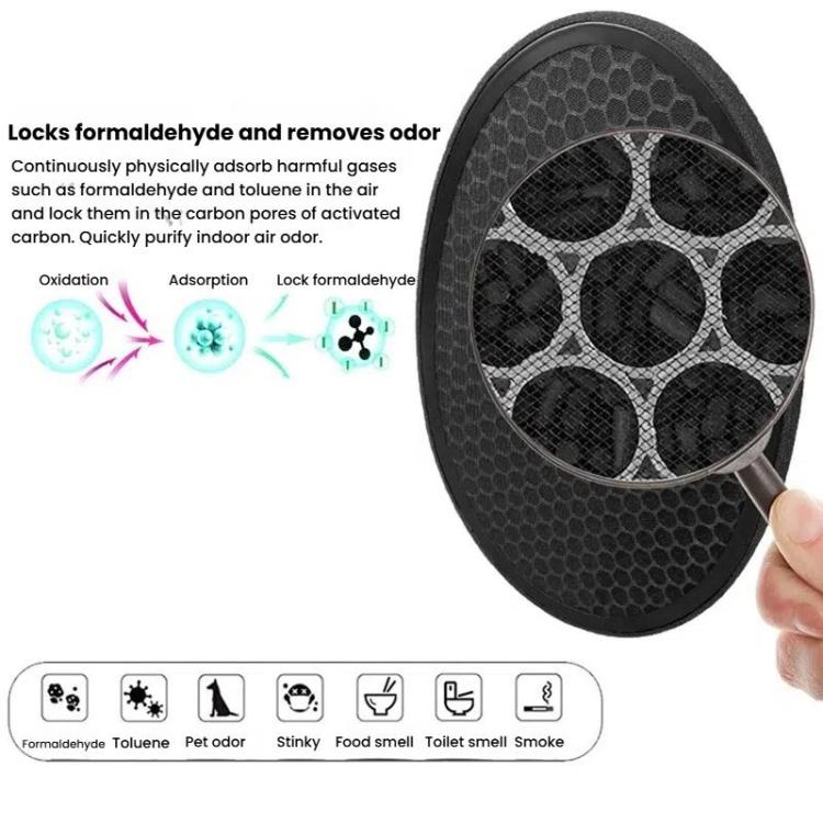 For LG PS-V329CG / AS401VEV1 2pcs Round Air Purifier Filter
