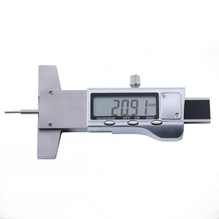 Syntek Electronic Digital Display Tire Tread Depth Caliper 0-25mm Measuring Tread Depth Gauge - All-metal