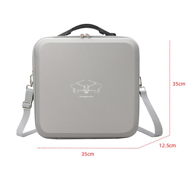 For DJI Mavic 4 Pro Fly More Combo / Creator Combo Carrying Case Durable PU Crossbody Shoulder Bag