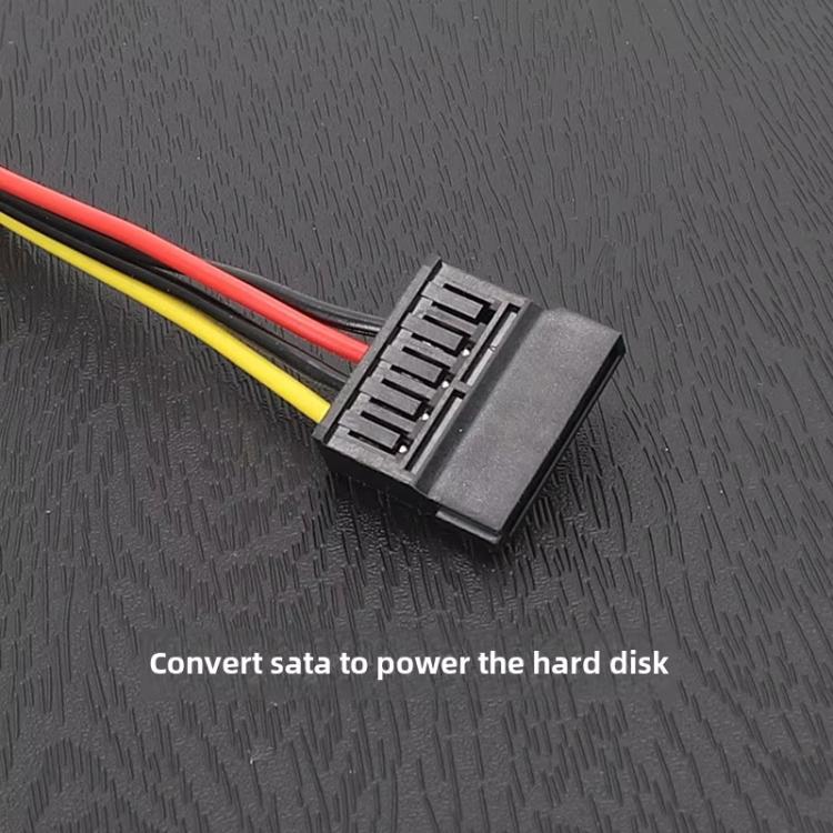 12V To SATA 1 To 1 Graphics Card To Hard Disk Drive Cable Hard Disk Drive Power Cable