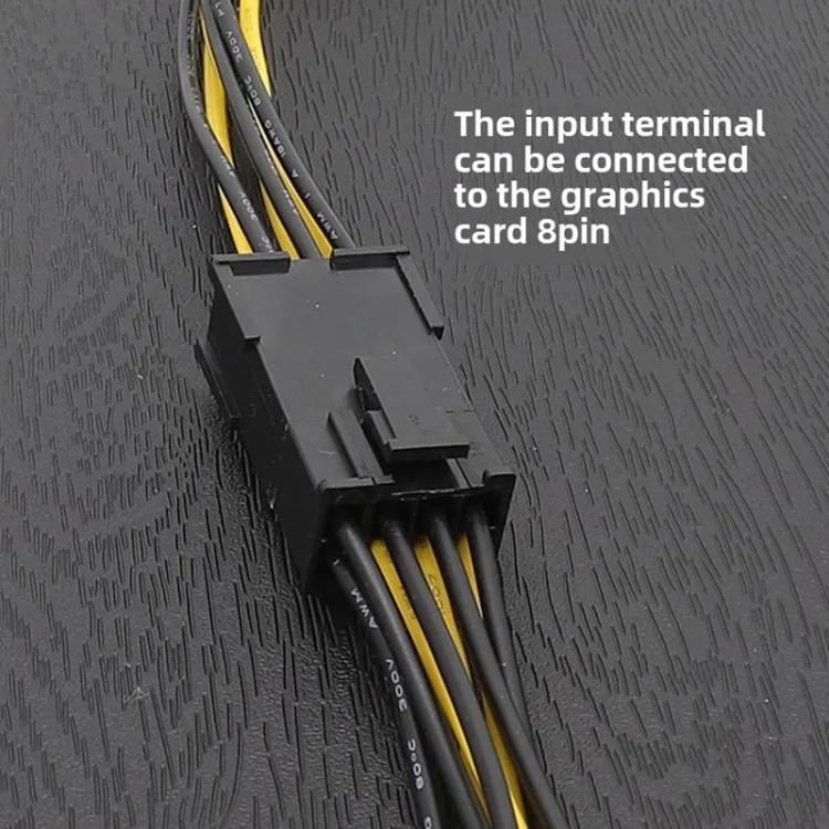 12V To SATA 1 To 2 Graphics Card To Hard Disk Drive Cable Hard Disk Drive Power Cable